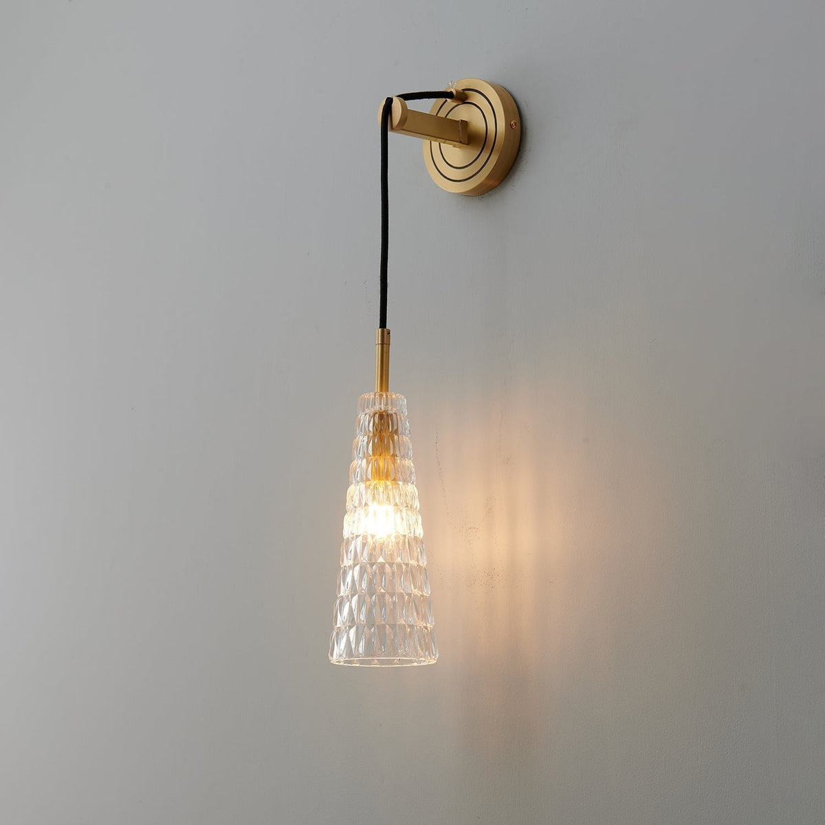 Evo Applique Murale en Cristal Série Moderne-Cielum