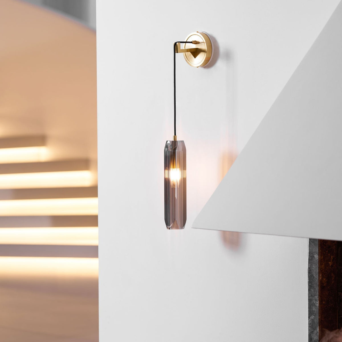 Evo Applique Murale en Cristal Série Moderne-Cielum