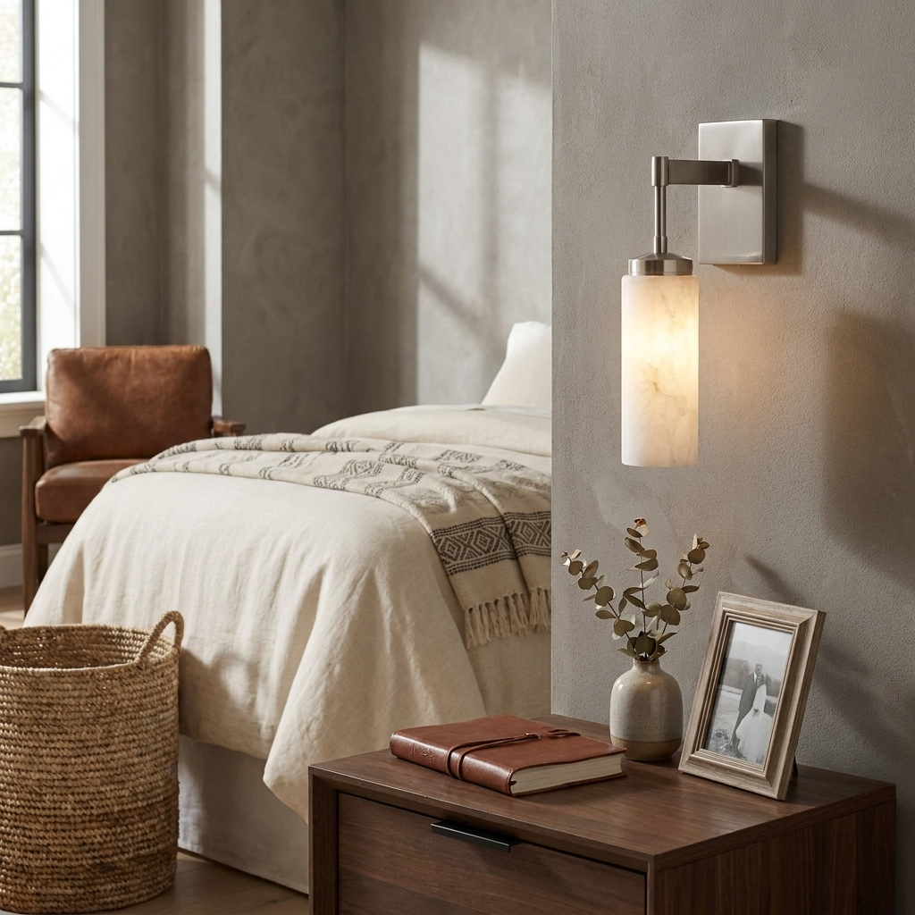 Mardenstone Applique Murale En Albâtre