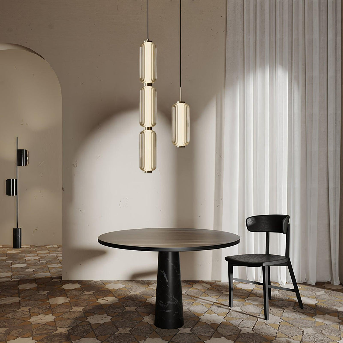Eloz Suspension en Verre Moderne-Cielum