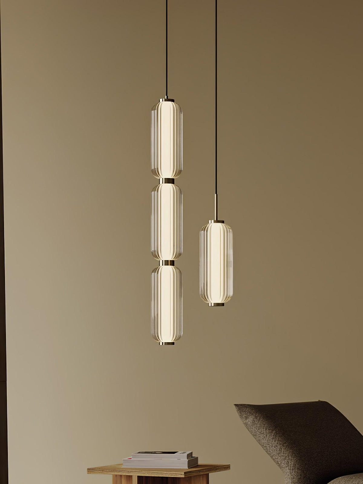 Eloz Suspension en Verre Moderne-Cielum