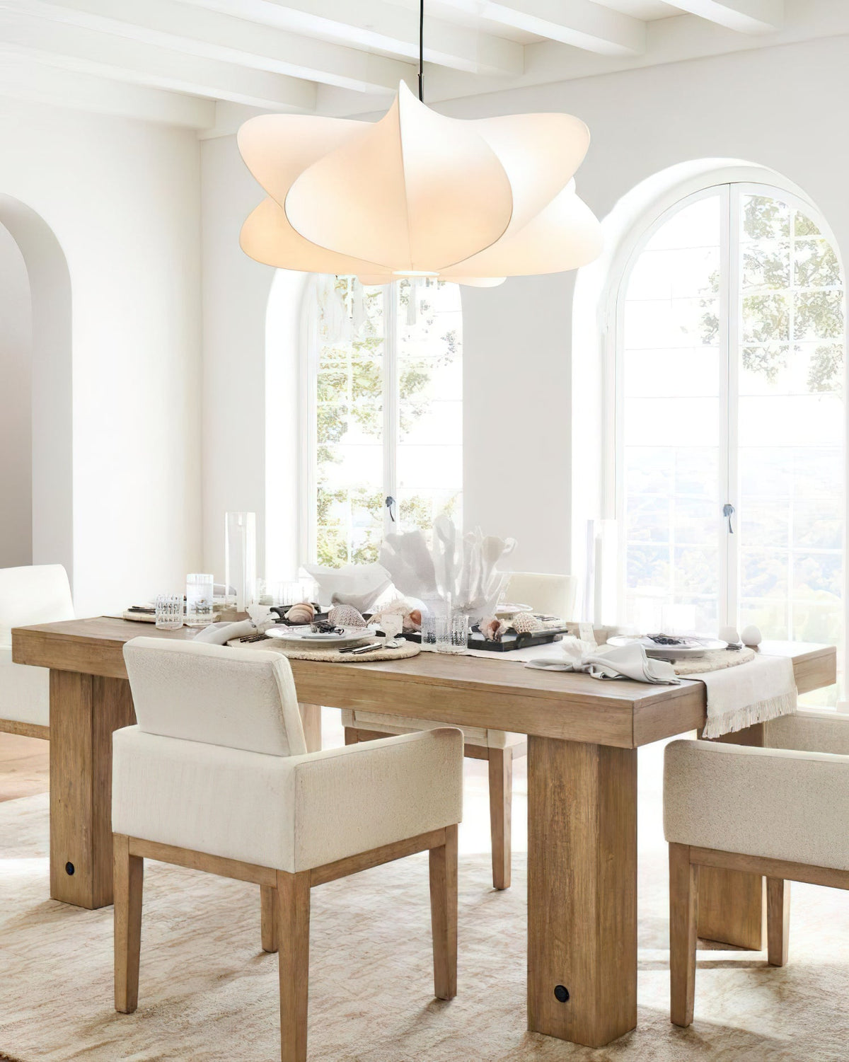 Bibi Cloudy Suspension Soie Décorative Moderne