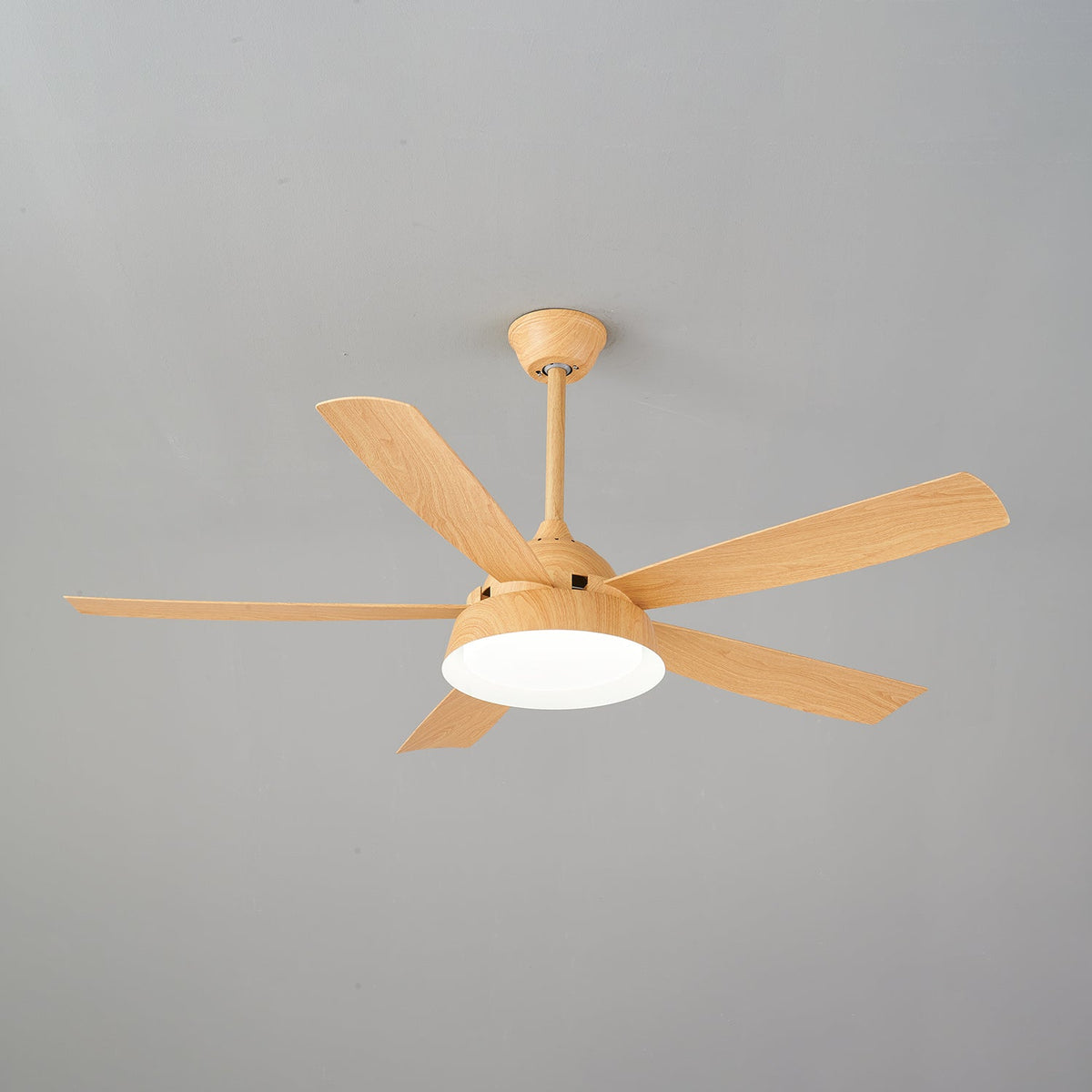 Ventilateur de Plafond Orvino en Bois avec Lumière