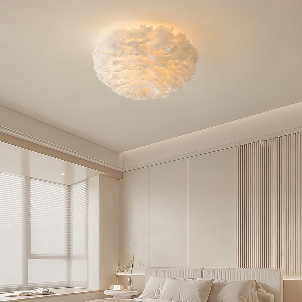 Lively Plafonnier Art Nordic Premium Plumes-Cielum