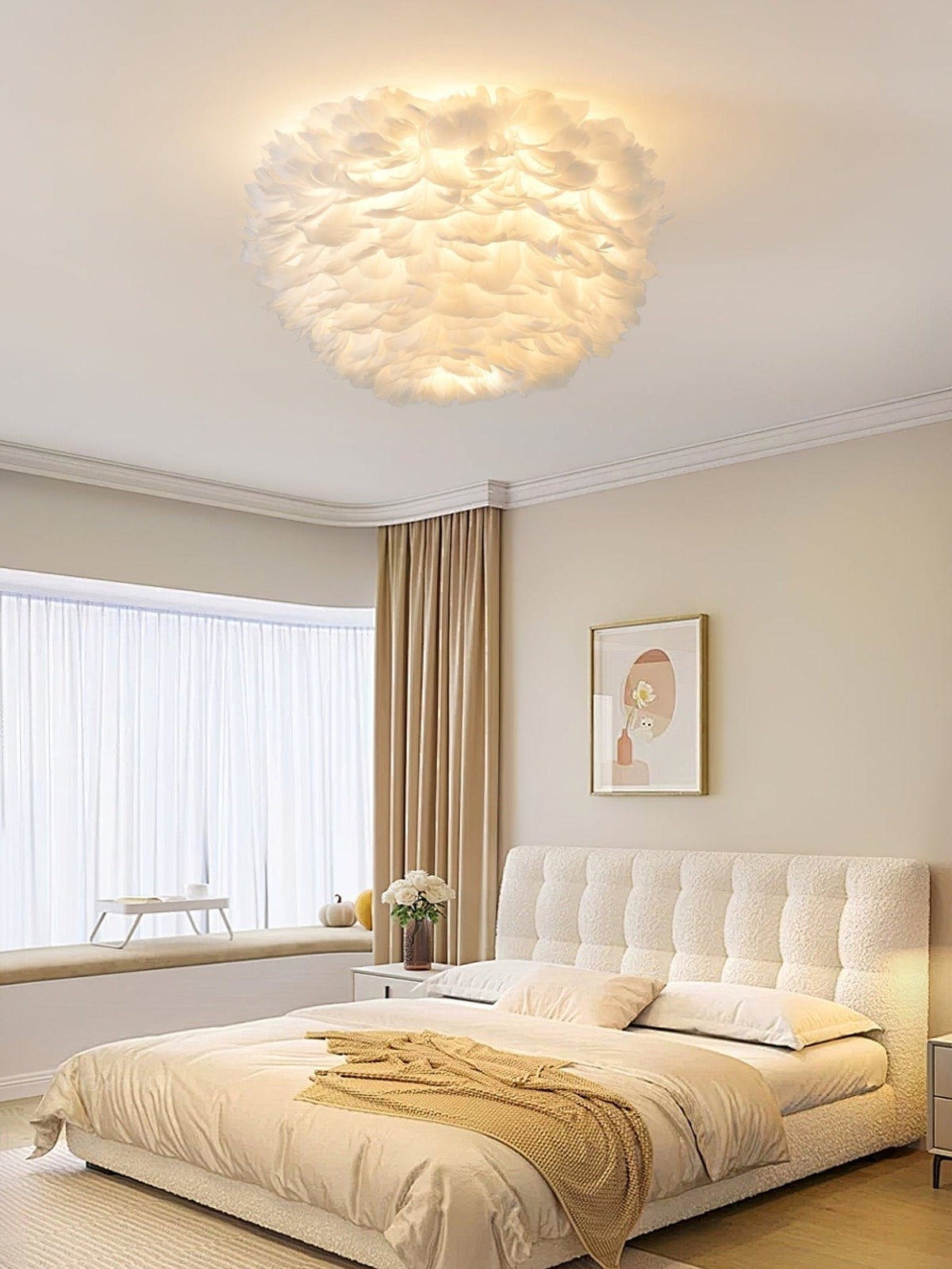 Lively Plafonnier Art Nordic Premium Plumes-Cielum