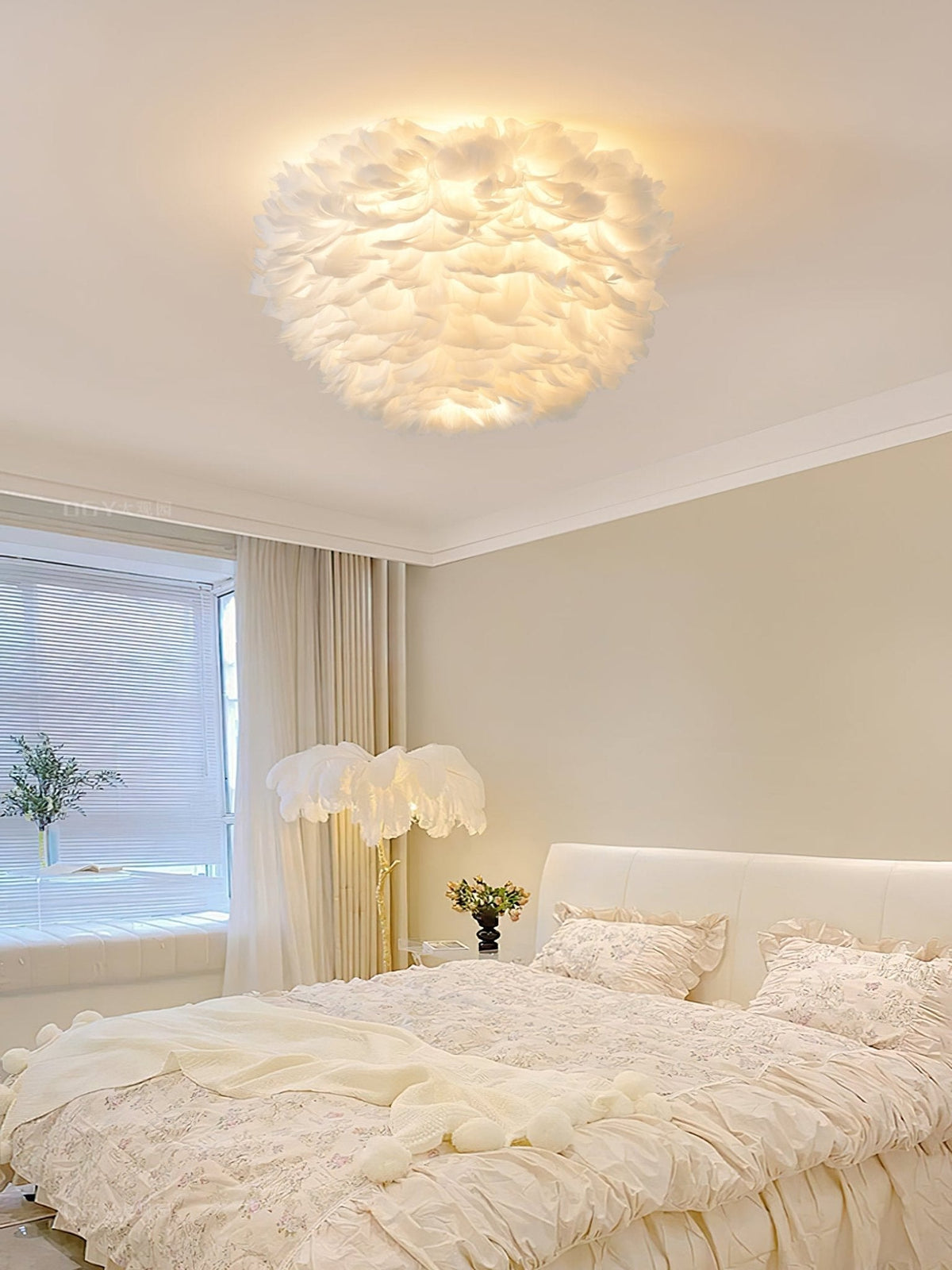 Lively Plafonnier Art Nordic Premium Plumes-Cielum