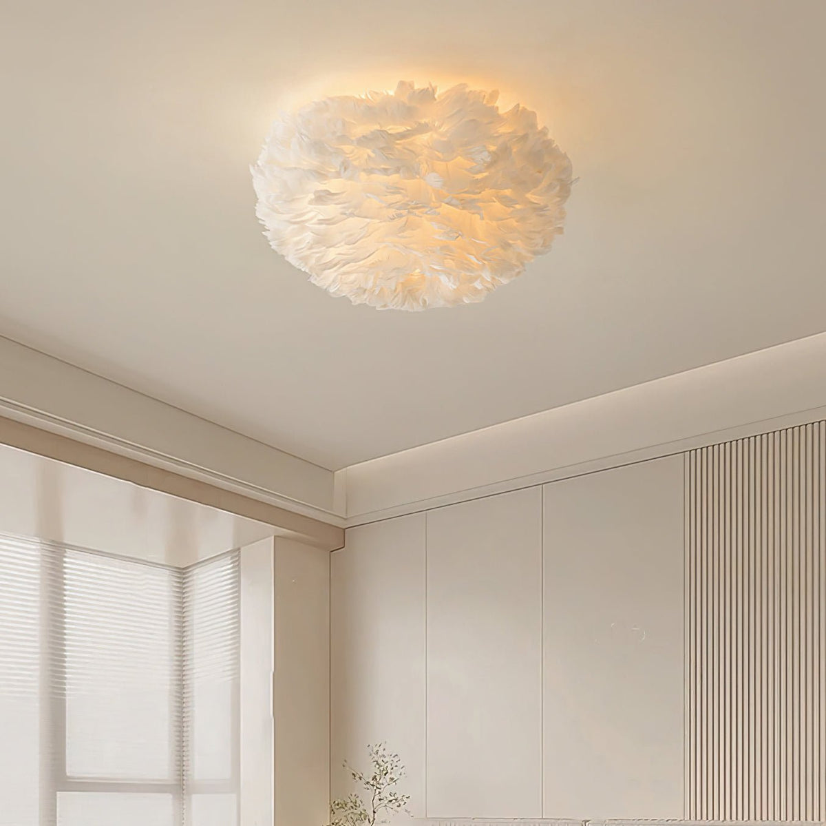Lively Plafonnier Art Nordic Premium Plumes-Cielum