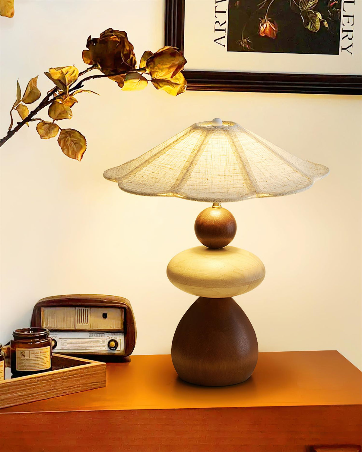 Lumoette Lampe de Table avec Interrupteur
