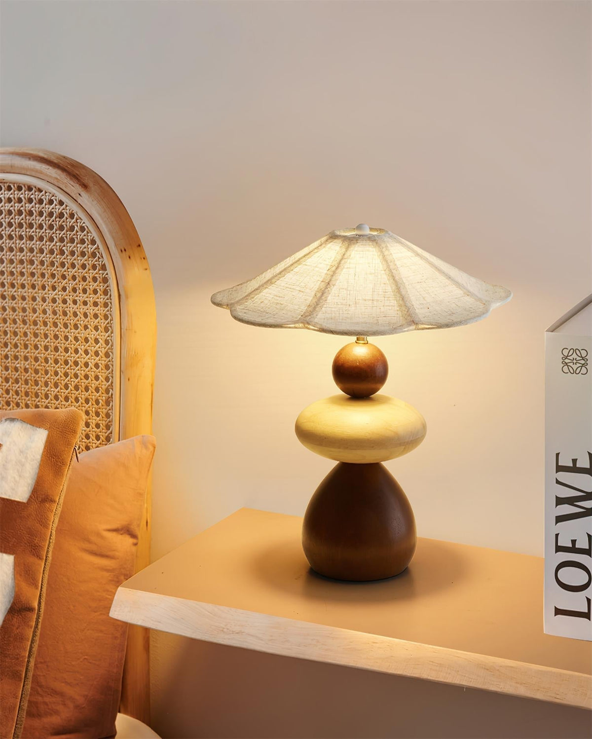 Lumoette Lampe de Table avec Interrupteur