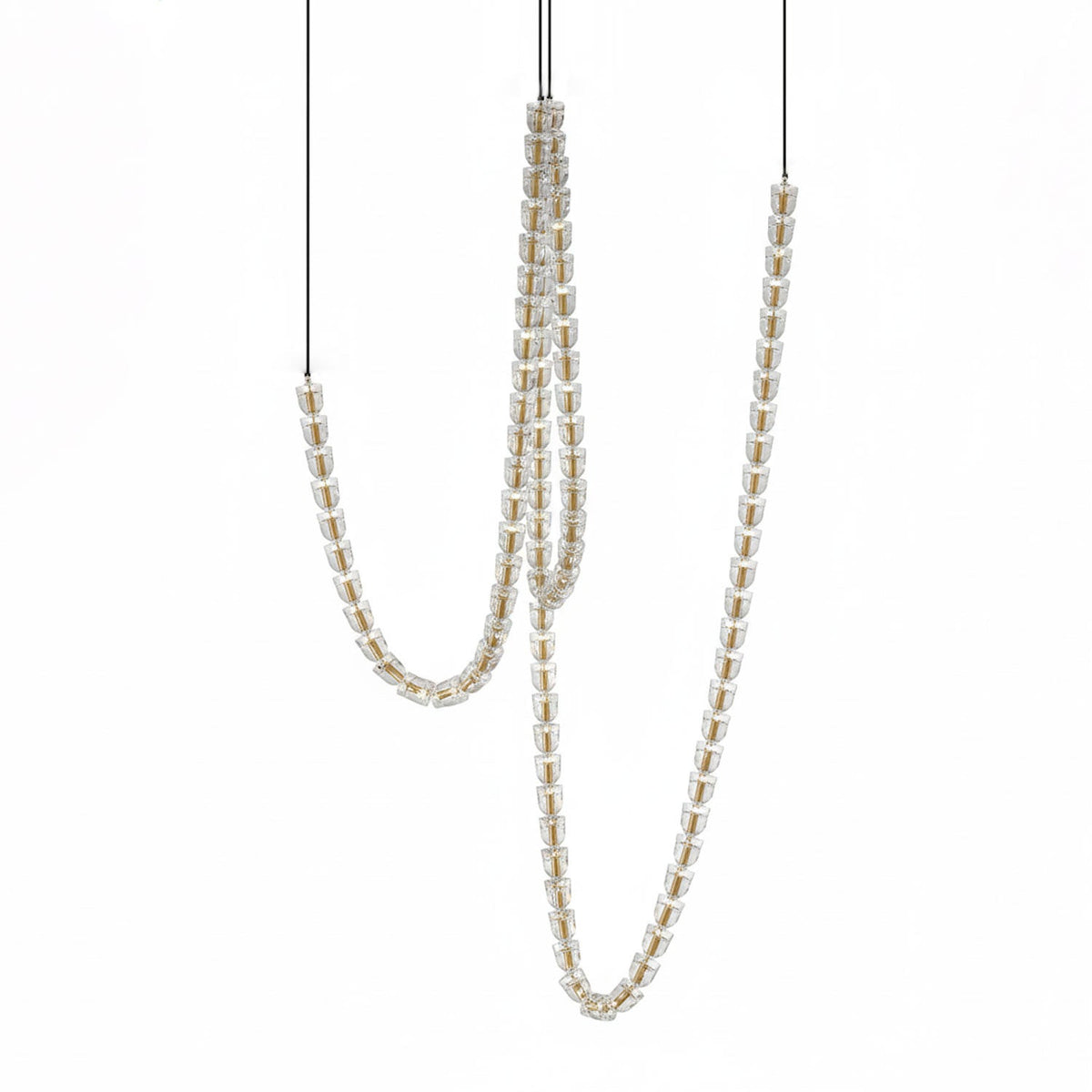 Gabriel Gold Chandelier-Neutral Decor