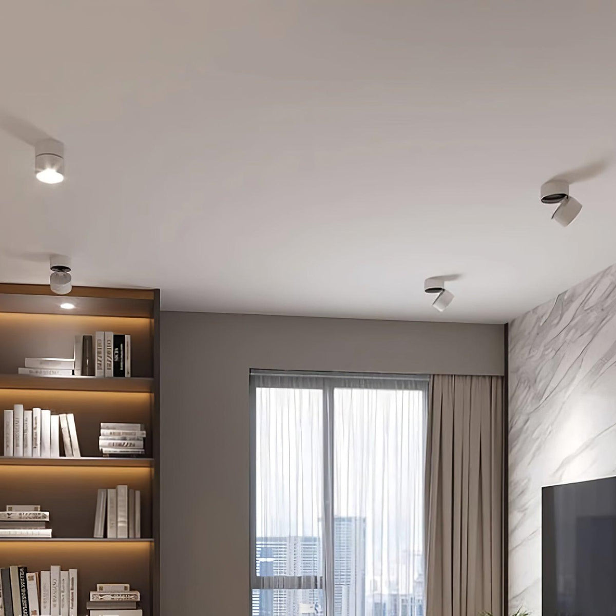 Xavo Surface Recessed Light Spot-Neutral Decor