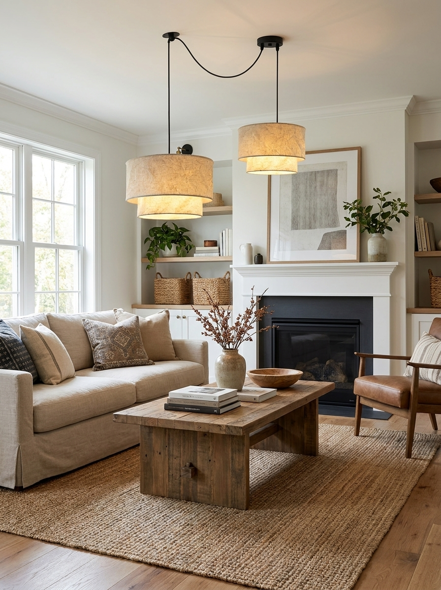 Merrinford Suspension Tambour En Lin