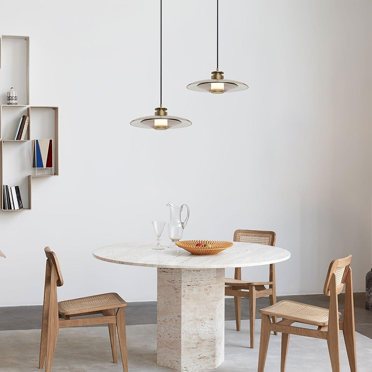 Borian Suspension Verre Futuriste