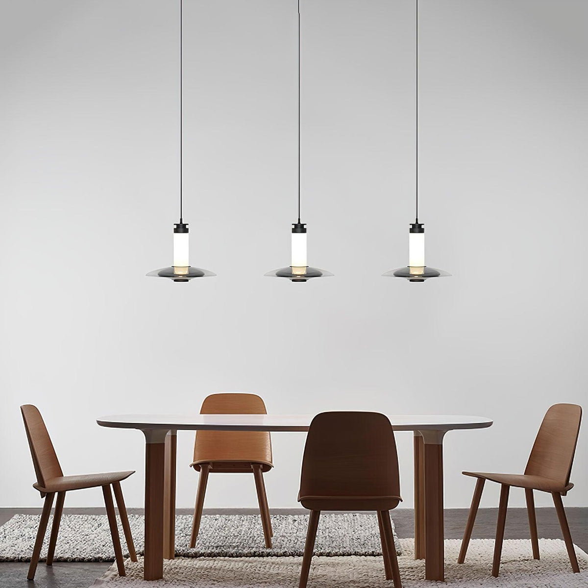 Borian Suspension Verre Futuriste