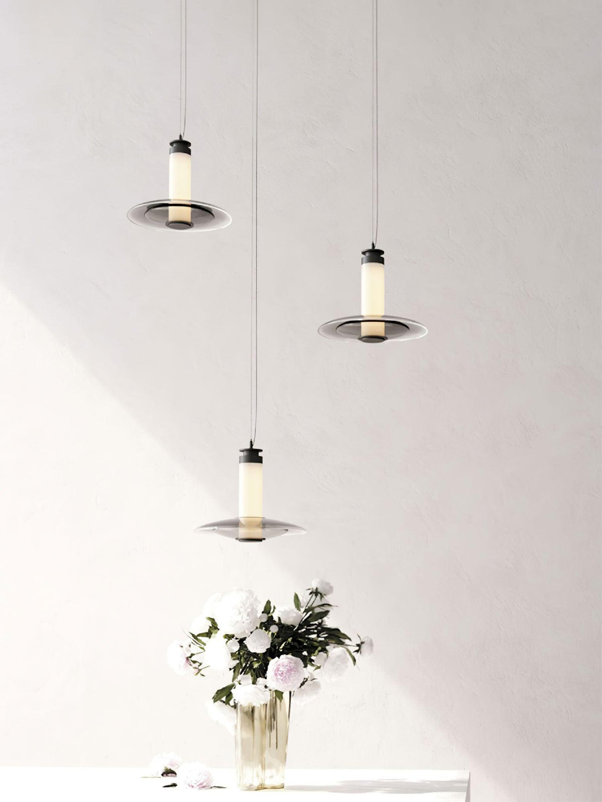 Borian Suspension Verre Futuriste