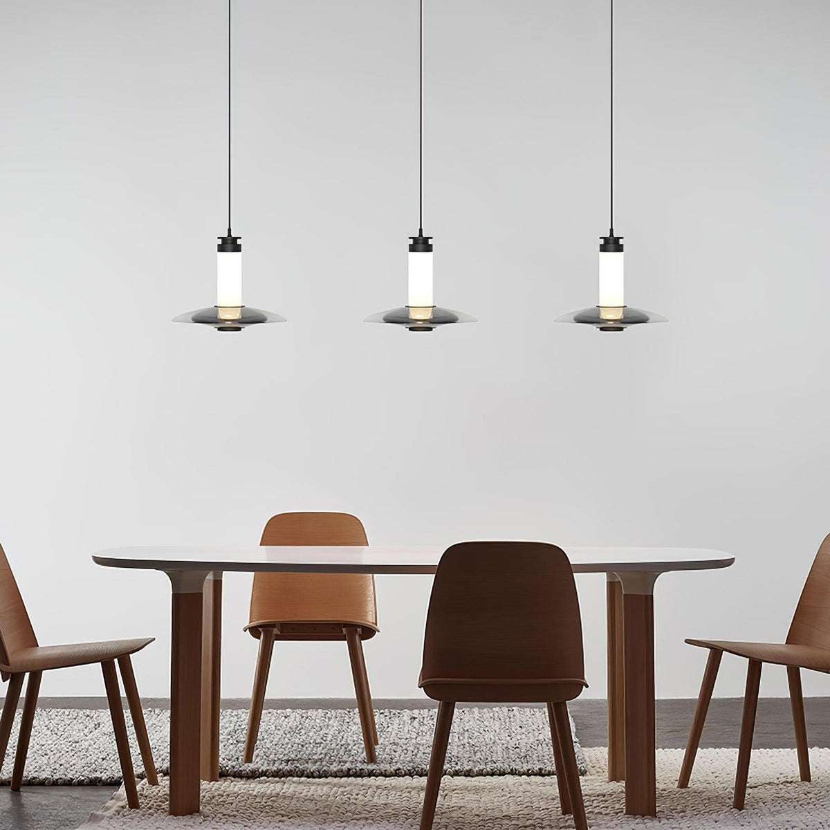 Borian Suspension Verre Futuriste