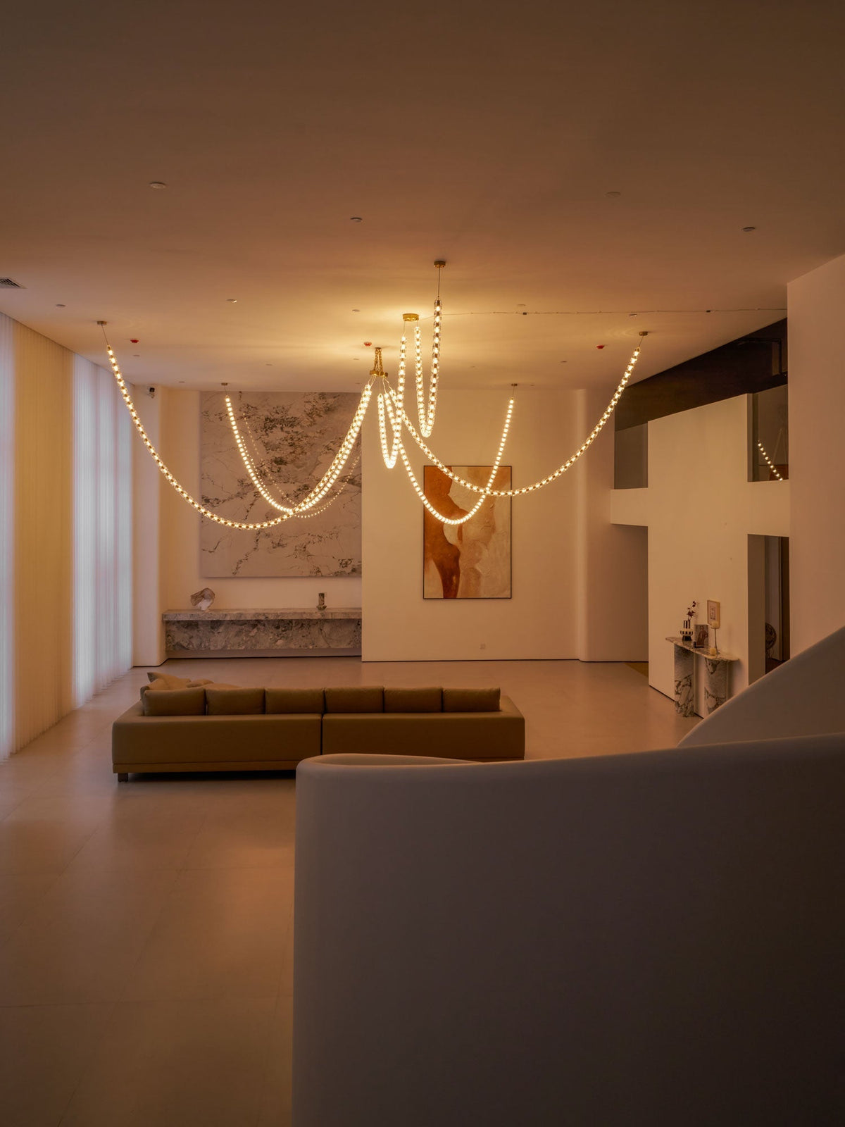 Gabriel Gold Chandelier-Neutral Decor