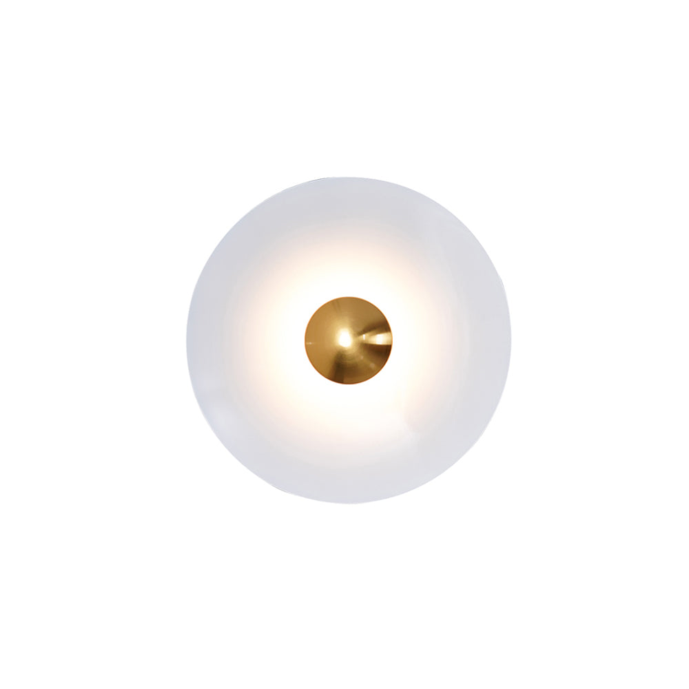 Wall Lamp Eclipse Inspired Halo Glow Modern Minimalist Art Accent-Neutral Decor