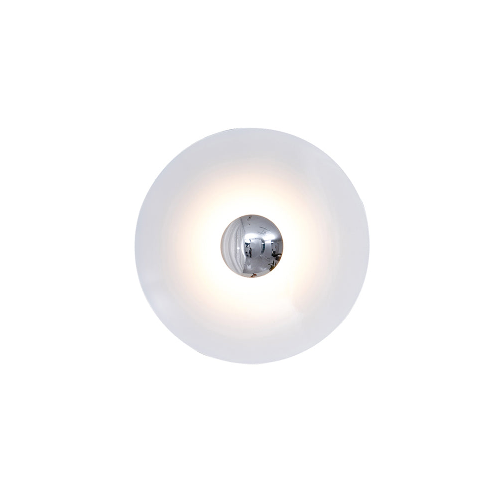 Wall Lamp Eclipse Inspired Halo Glow Modern Minimalist Art Accent-Neutral Decor