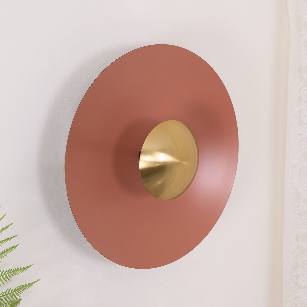Wall Lamp Eclipse Inspired Halo Glow Modern Minimalist Art Accent-Neutral Decor
