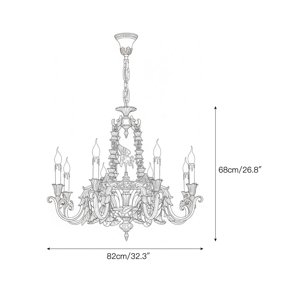 Oriuira Lustre en Laiton