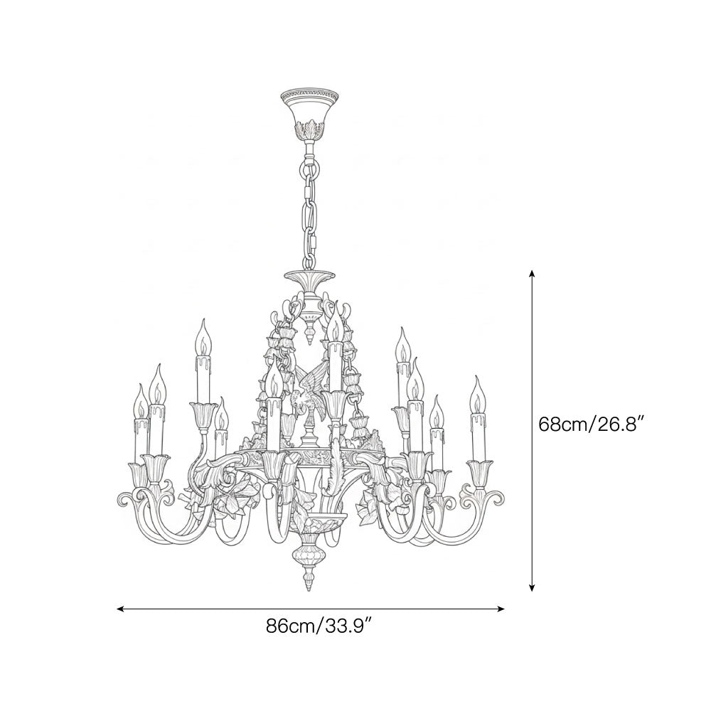 Oriuira Lustre en Laiton