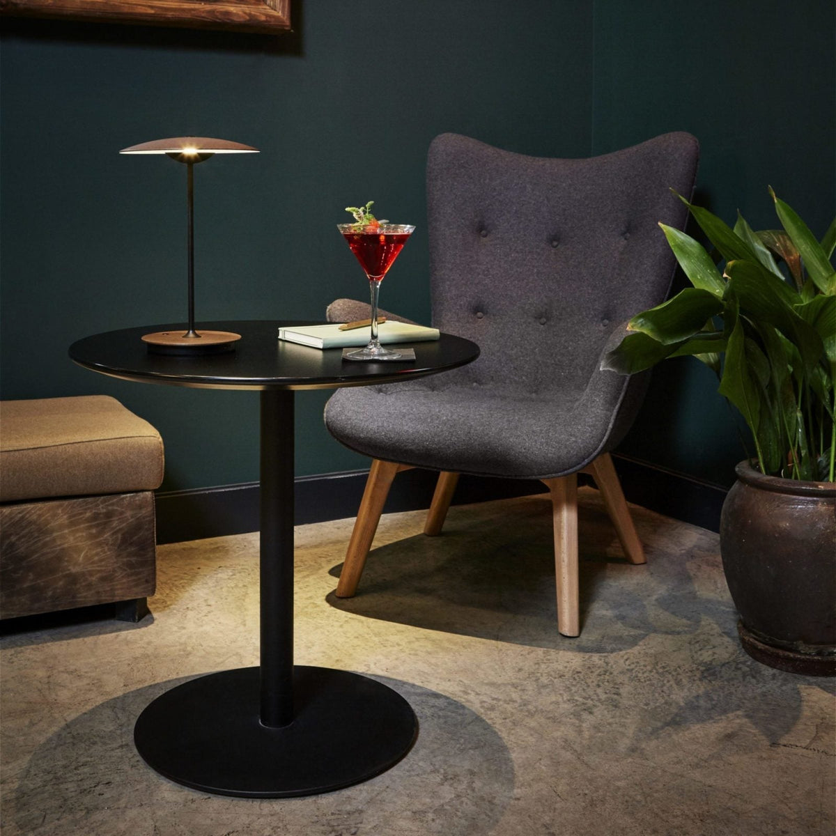 Elaarelia Lampe de Table Élégante Minimaliste