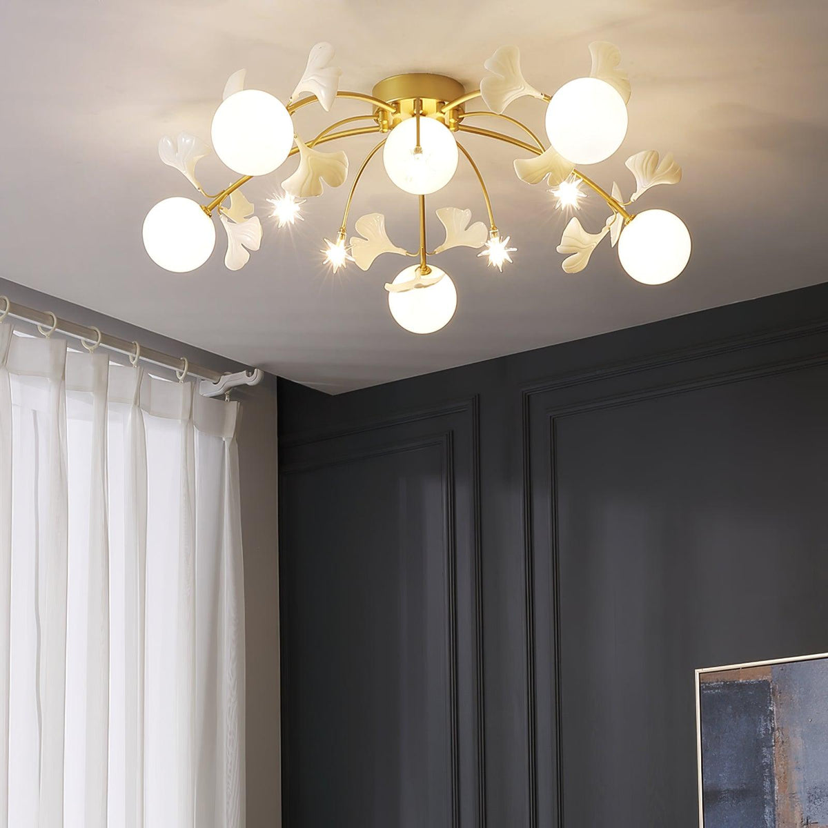 Tiroxen Plafonnier en Verre Luxe-Cielum
