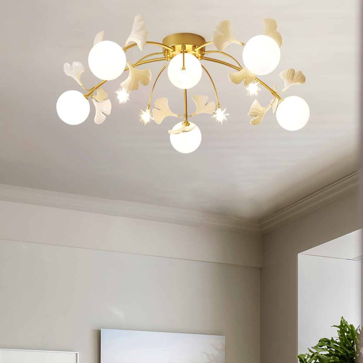Tiroxen Plafonnier en Verre Luxe-Cielum