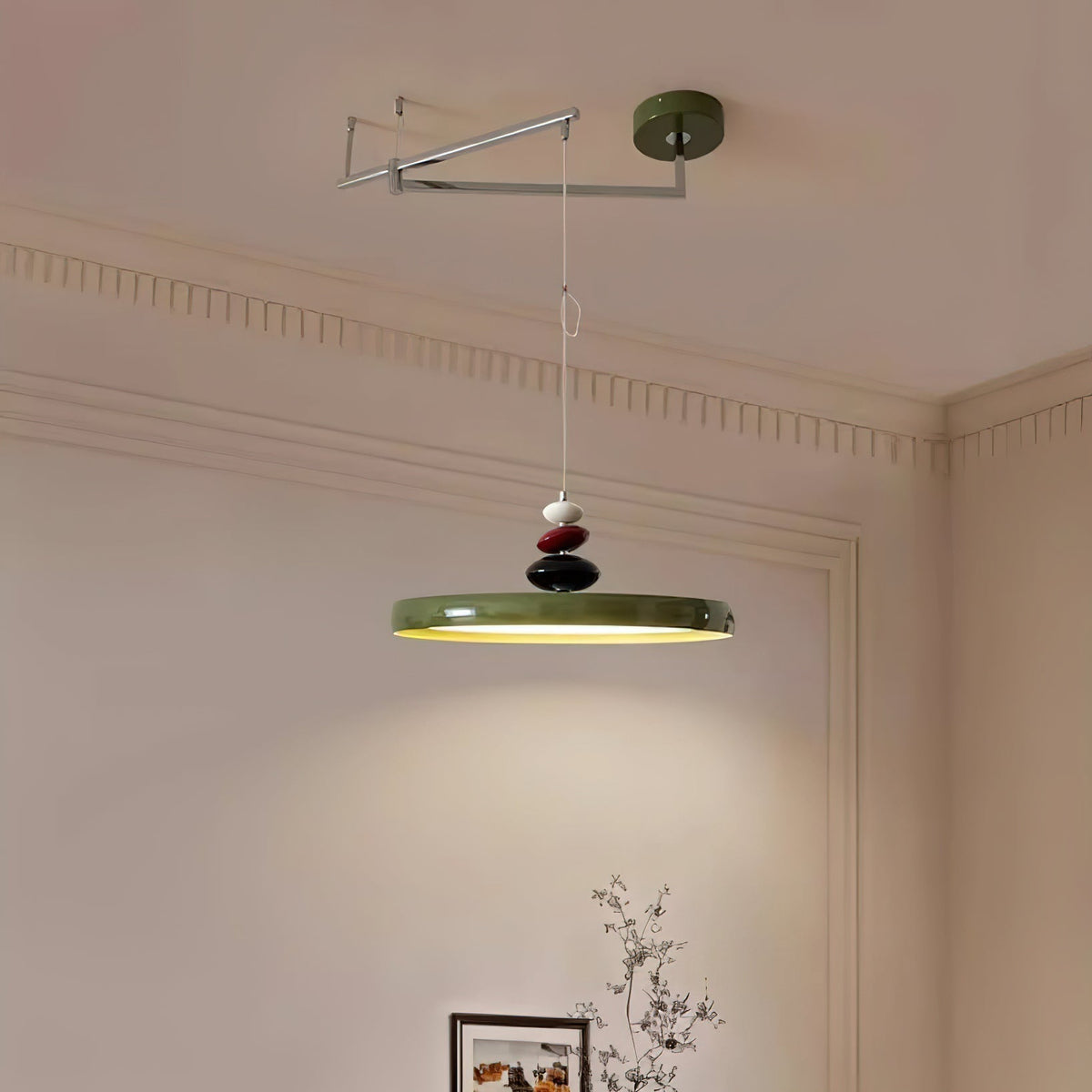 Pendant Lamp Metal and Round Shade Decorative Modern-Neutral Decor