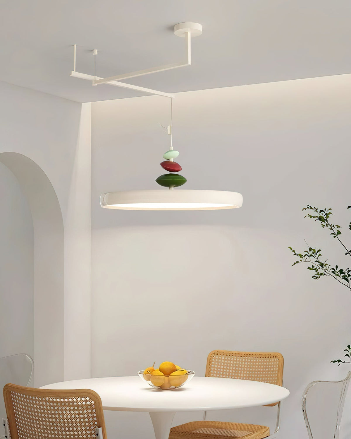 Pendant Lamp Metal and Round Shade Decorative Modern-Neutral Decor
