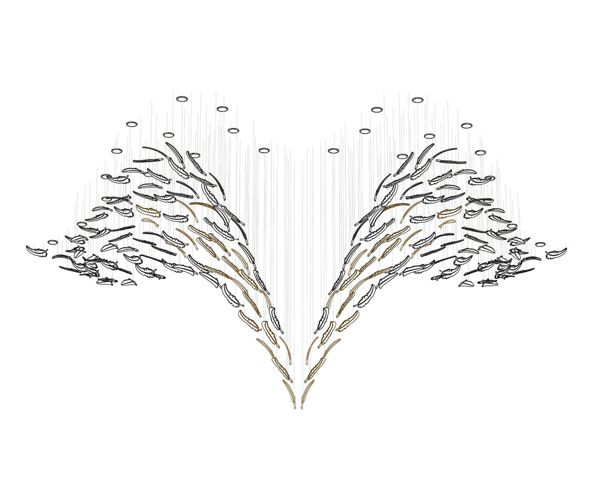 Aetherial Lustre Feuille en Verre