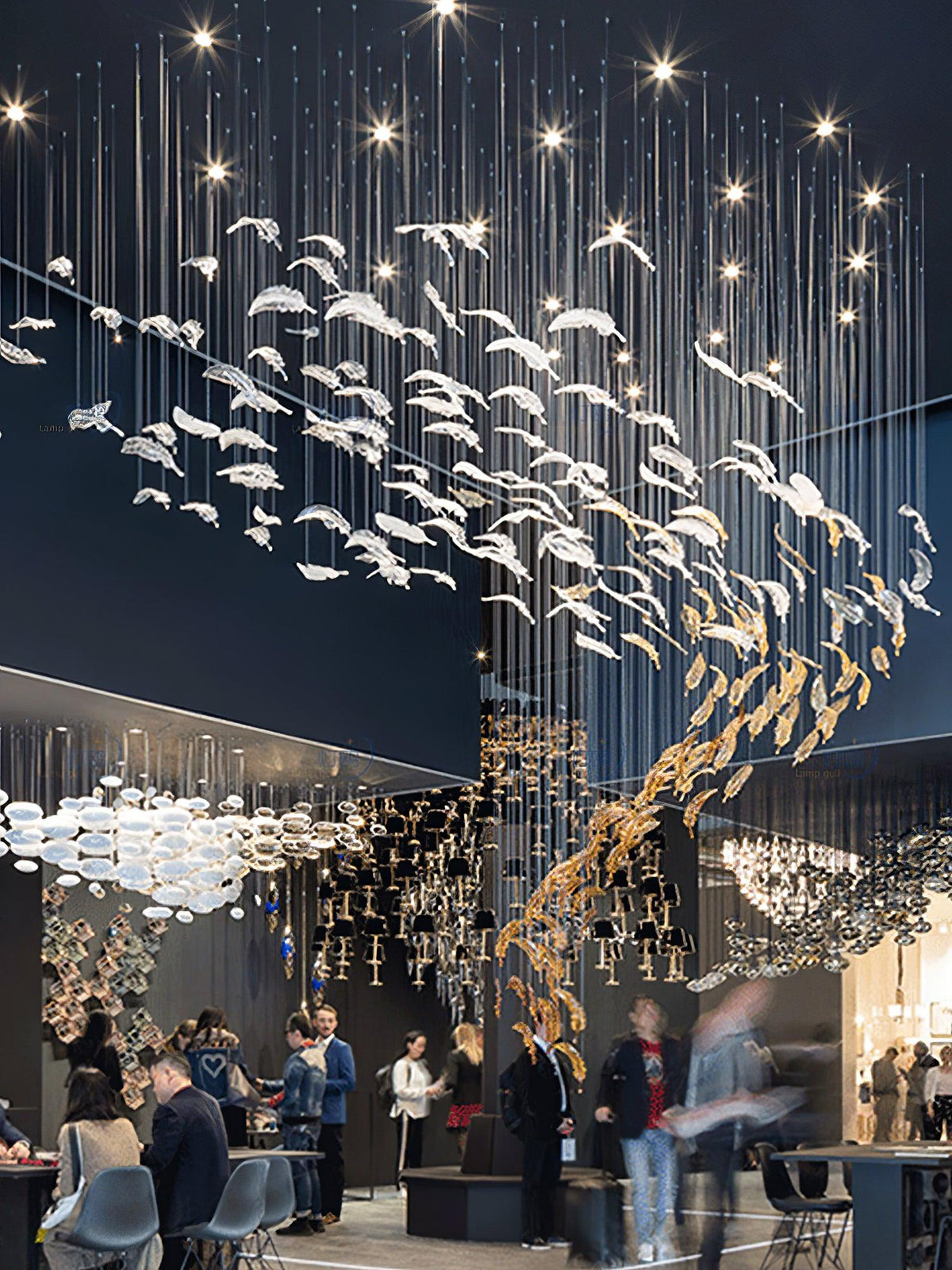 Aetherial Lustre Feuille en Verre