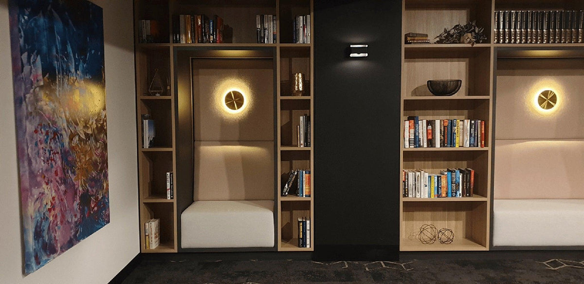 Teri Lampe Murale Minimaliste en Laiton-Cielum