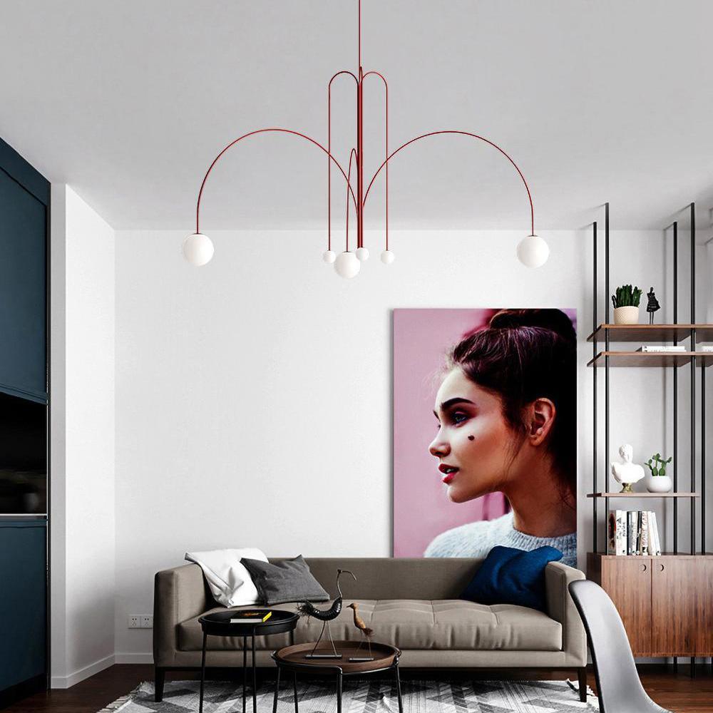 Kirixy Lustre Globe Moderne-Cielum