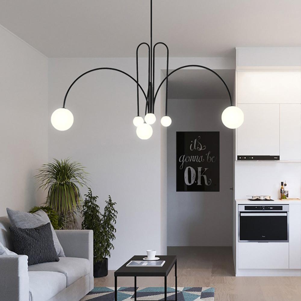 Kirixy Lustre Globe Moderne-Cielum
