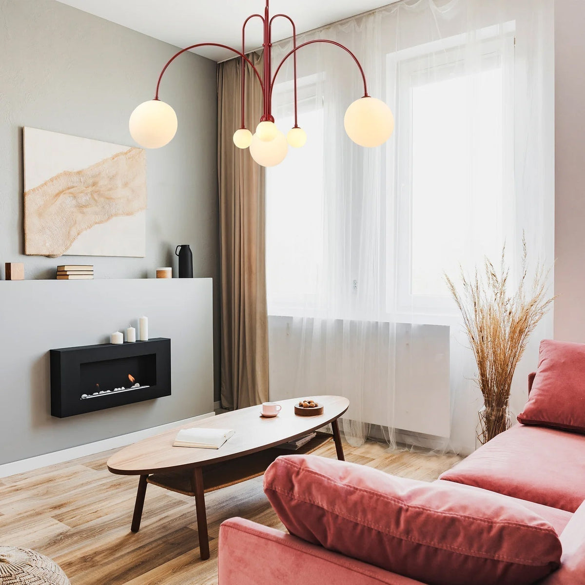 Kirixy Lustre Globe Moderne-Cielum