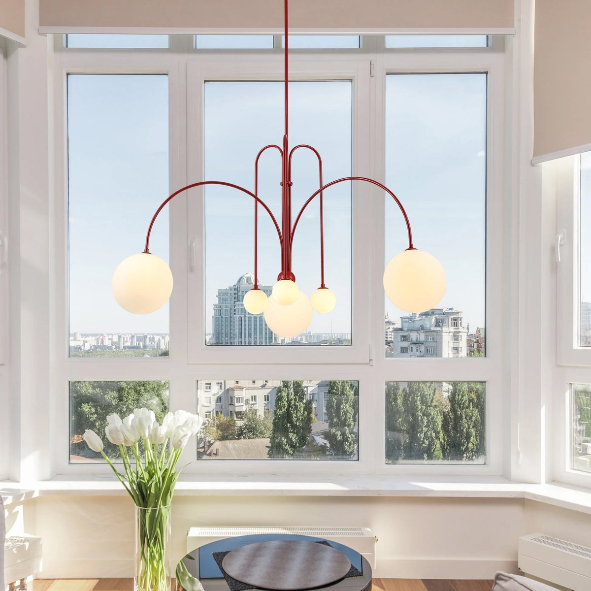 Kirixy Lustre Globe Moderne-Cielum