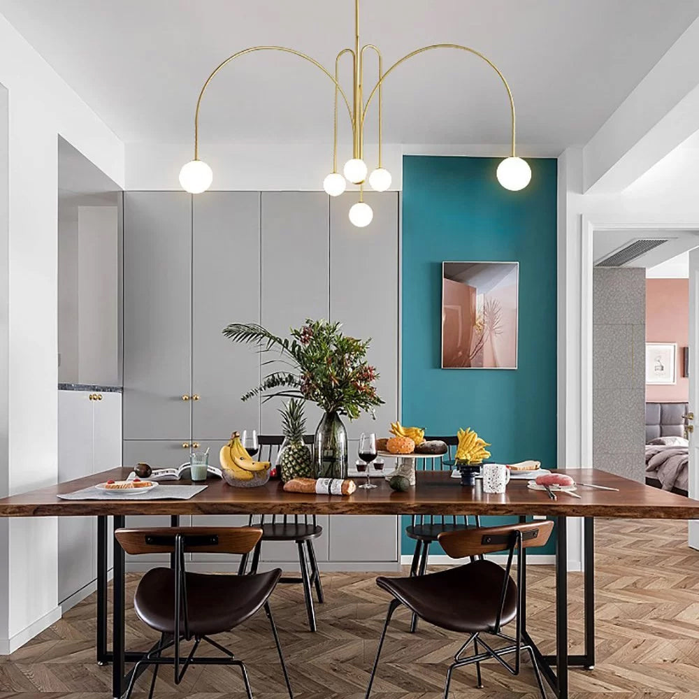 Kirixy Lustre Globe Moderne-Cielum