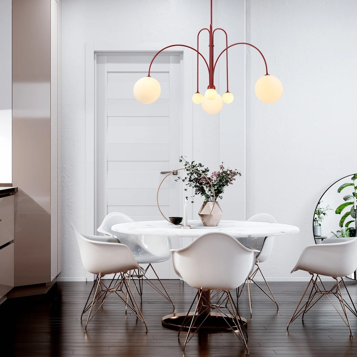 Kirixy Lustre Globe Moderne-Cielum