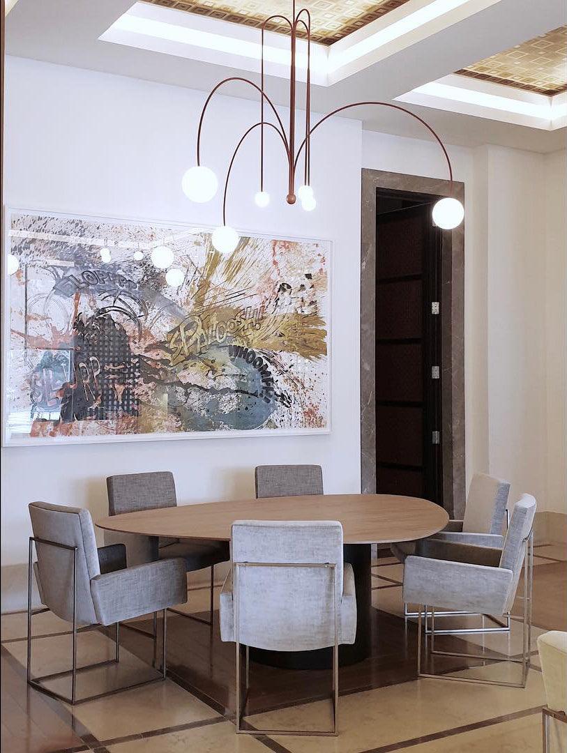 Kirixy Lustre Globe Moderne-Cielum