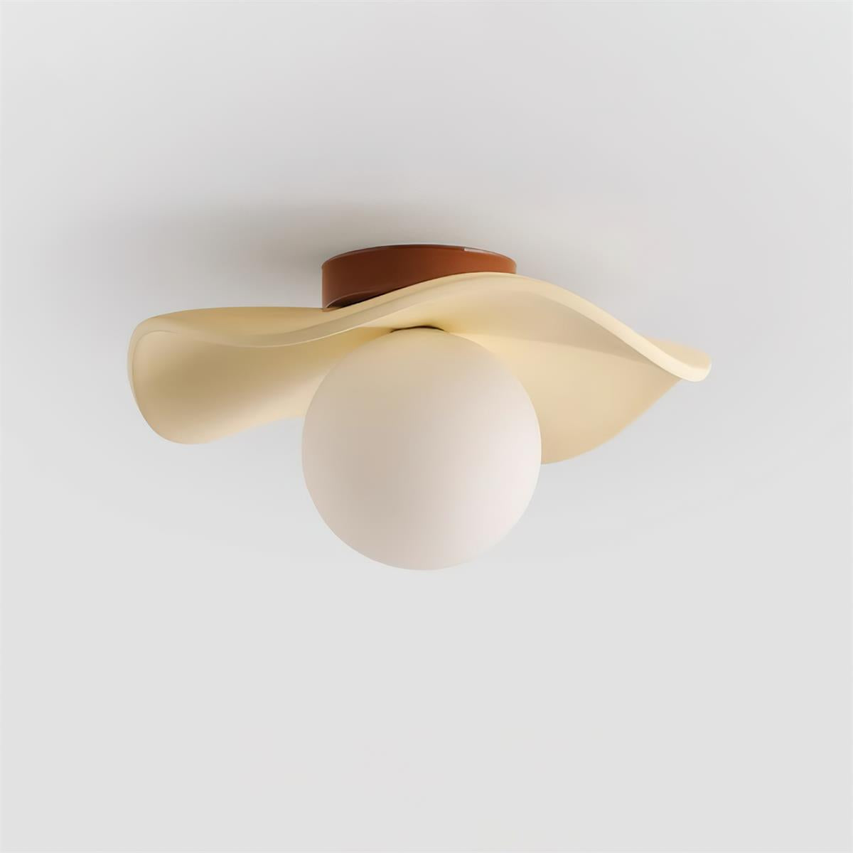 Wave Ceiling Light-Neutral Decor