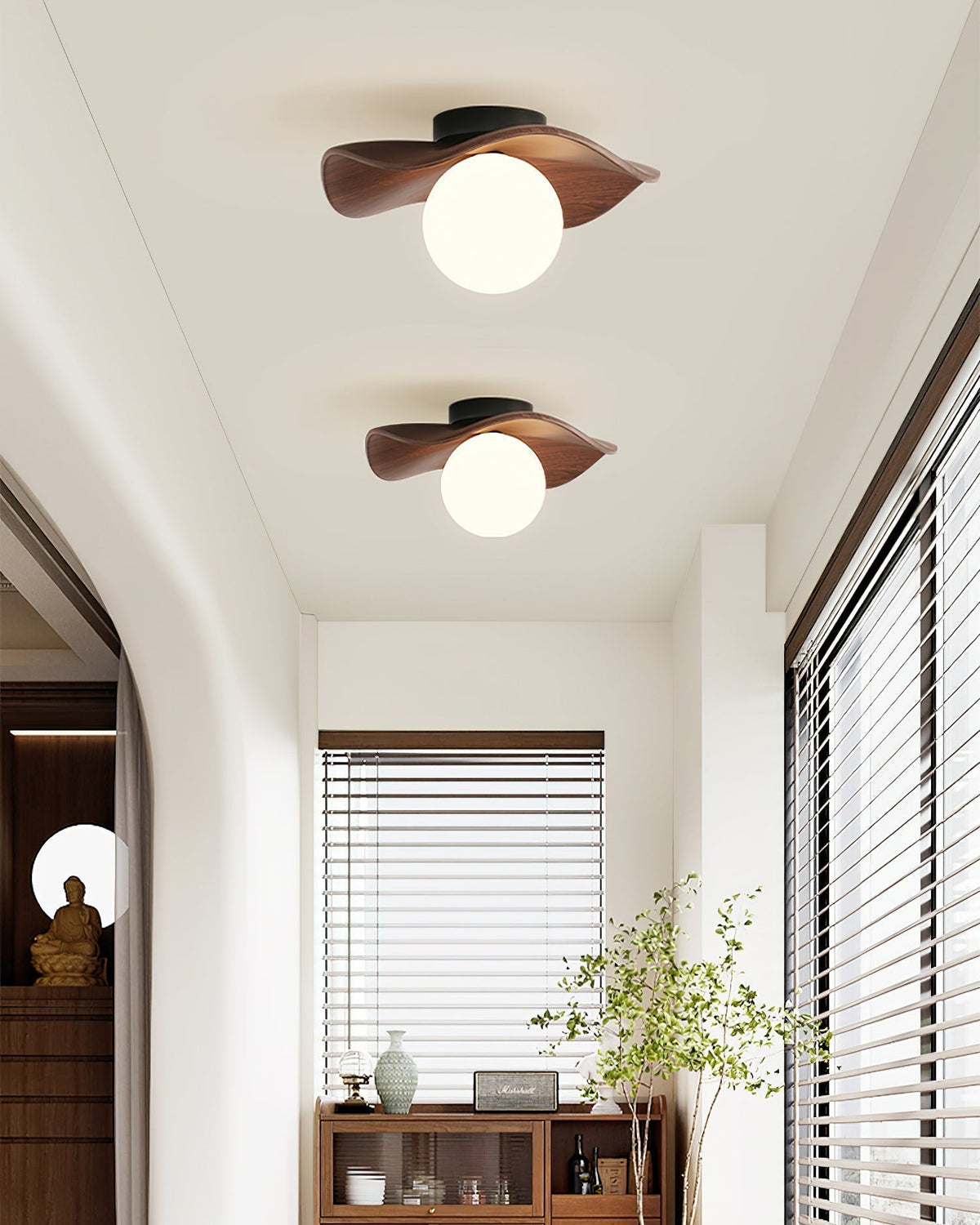 Wave Ceiling Light-Neutral Decor