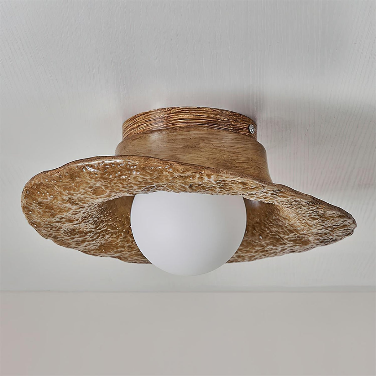 Nivra Hat Ceiling Light-Neutral Decor