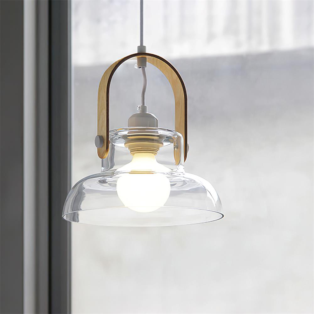 Sirovenix Suspension Clair Verre Rustique Moderne-Cielum