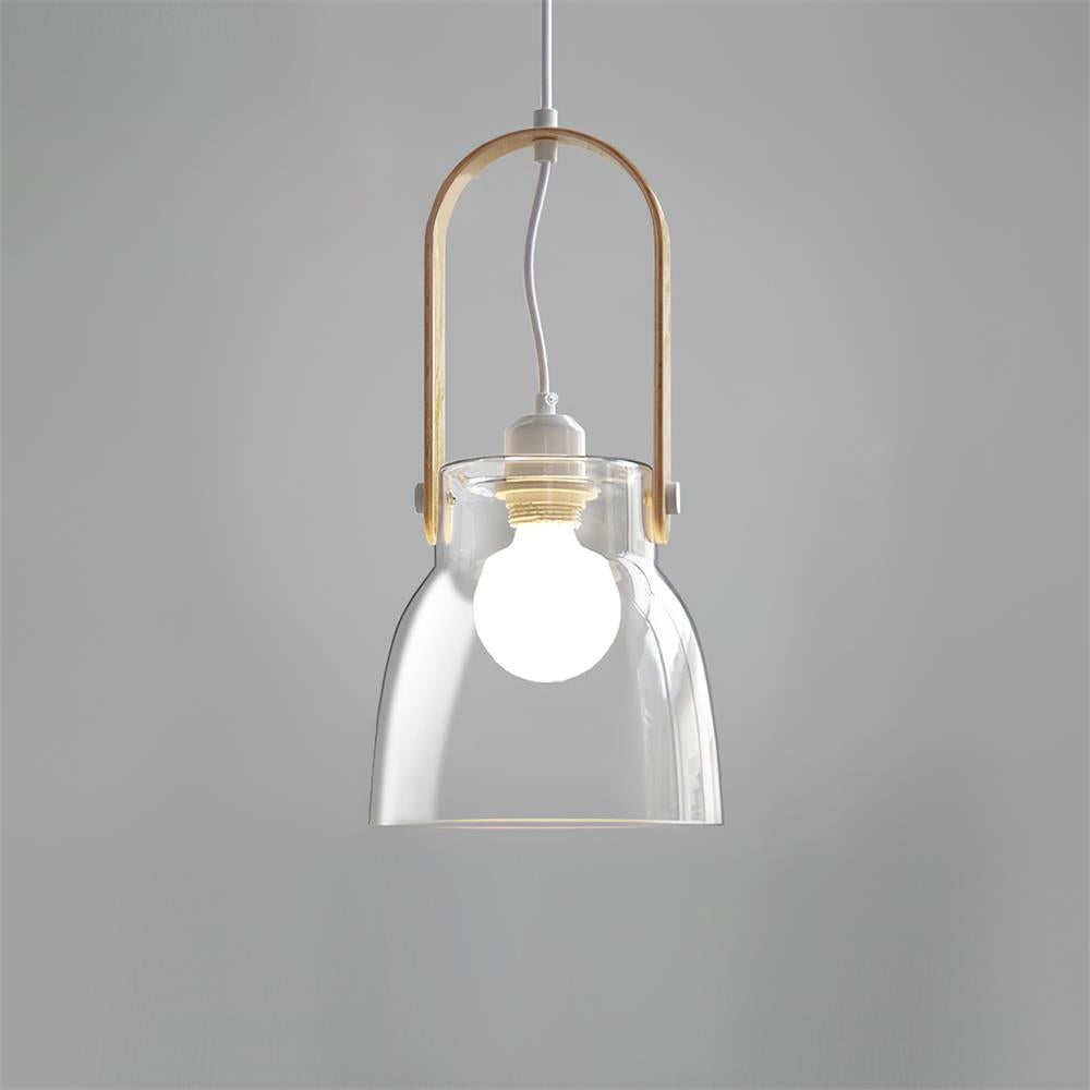 Sirovenix Suspension Clair Verre Rustique Moderne-Cielum