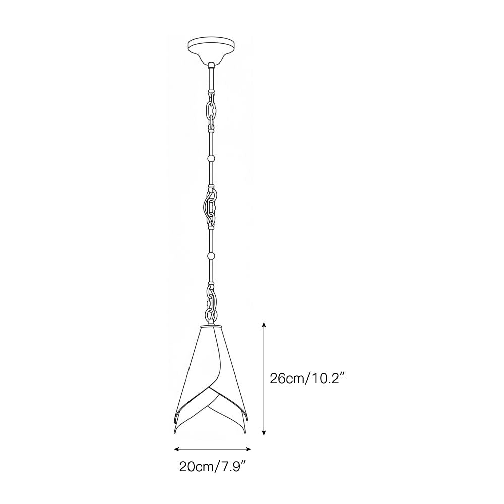 Ciririna Suspension en Piel à La Forme de Sabots de Cheval