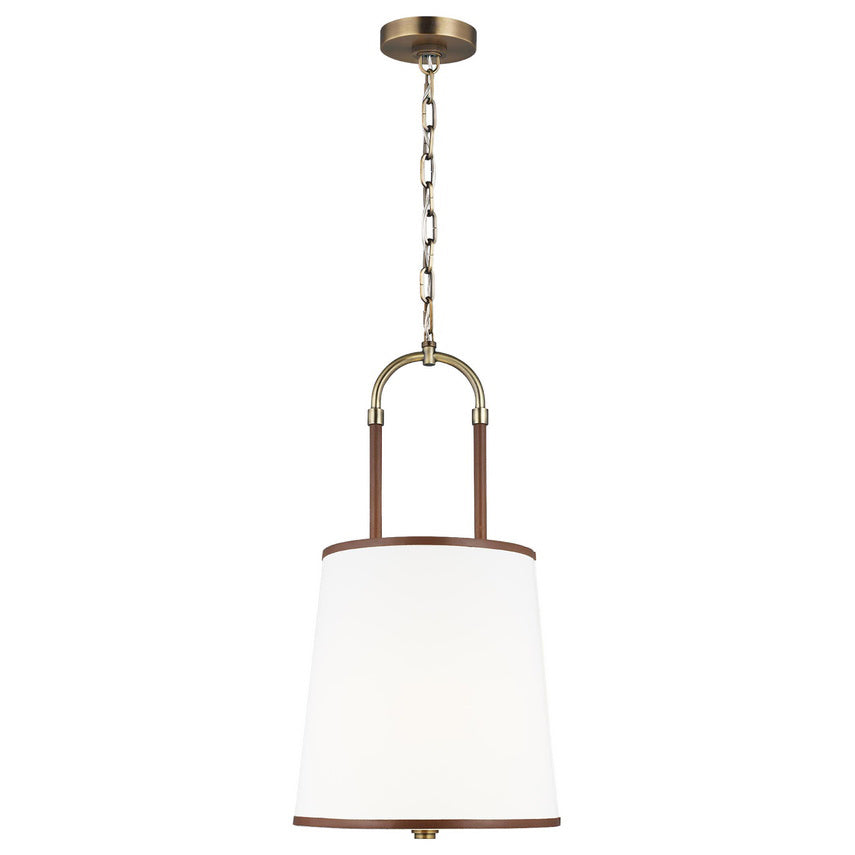 Aurzorora Suspension Vintage Industrielle en Laiton Et Tissu