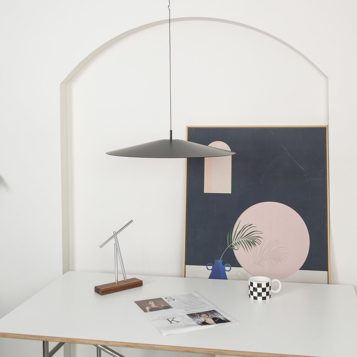Noxivar Suspension Métal Minimaliste Moderne-Cielum