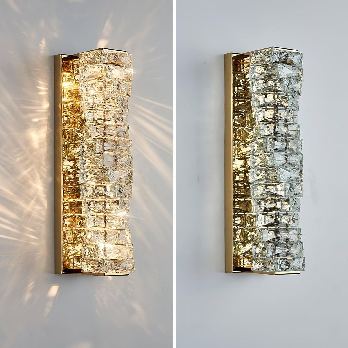 Tevelo Applique Murale Cristal de Luxe Postmoderne-Cielum